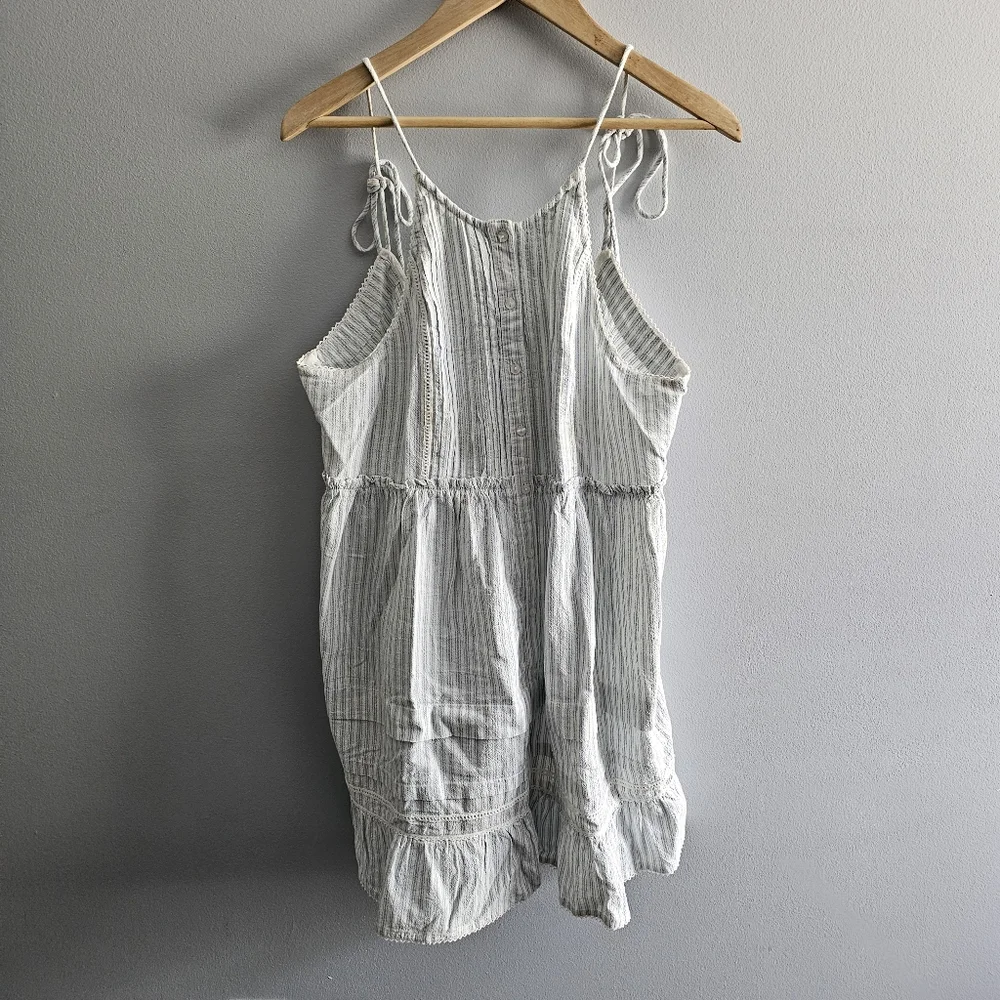Free People NWOT Desert Days Stripe Mini Dress L